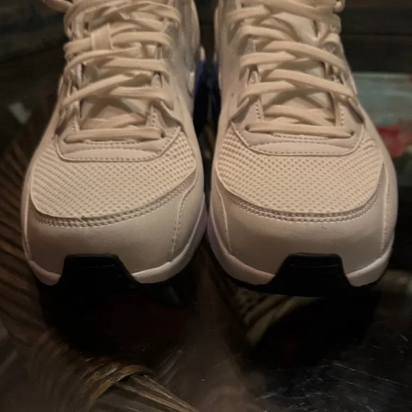 Nike Air White and Blue Sneakers - Picture 5 of 9